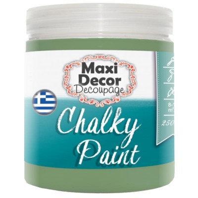 Χρώμα Κιμωλίας 250ml Maxi Decor Chalky 514 Βεραμάν Σκούρο_CH514250